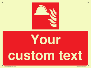 Custom Location of firefighting equipment